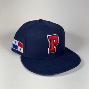 NEW ERA Panama World Baseball Classic WBC 59FIFTY Hat Blue Size 7 3/8 *NEW*